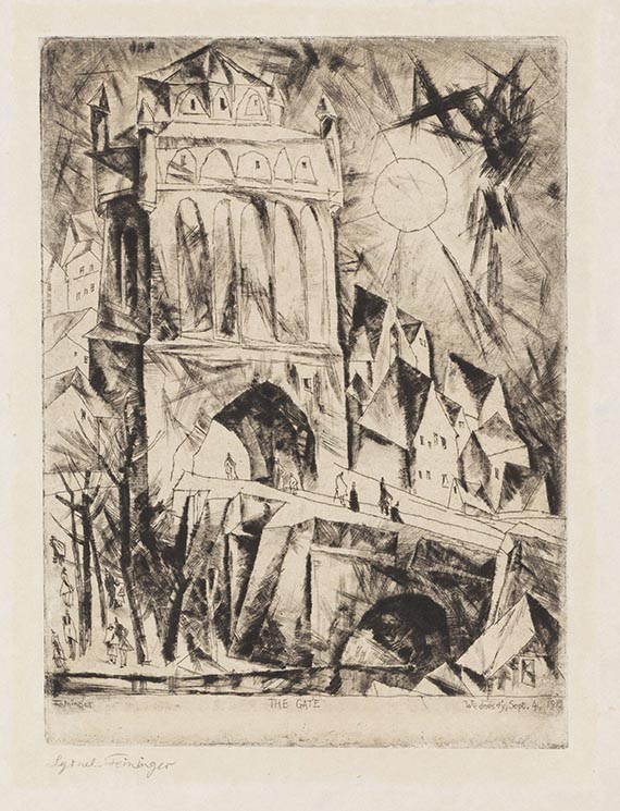 Feininger, Lyonel - Etching