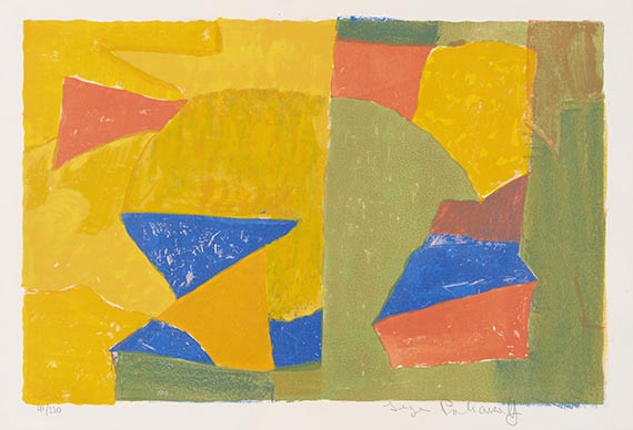 Poliakoff, Serge - Lithograph in colors