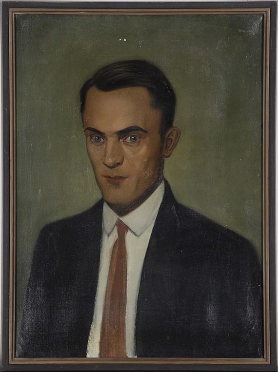 Georg Scholz - Gerahmt