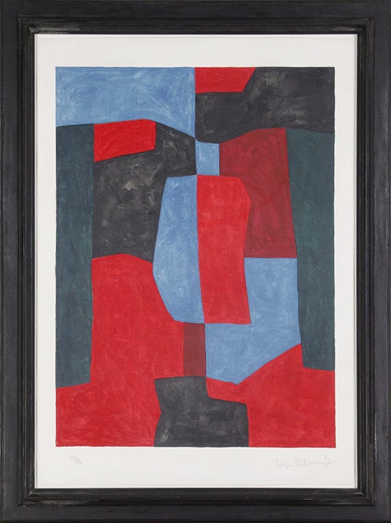 Serge Poliakoff - Gerahmt