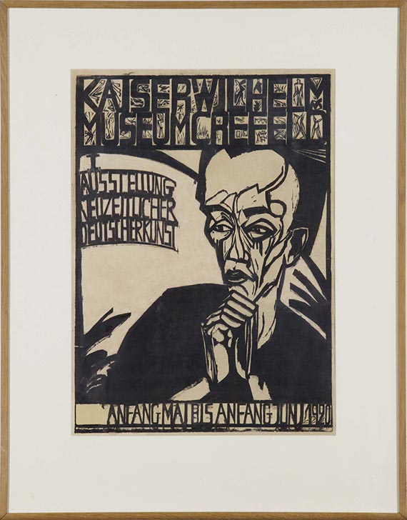 Erich Heckel - Gerahmt