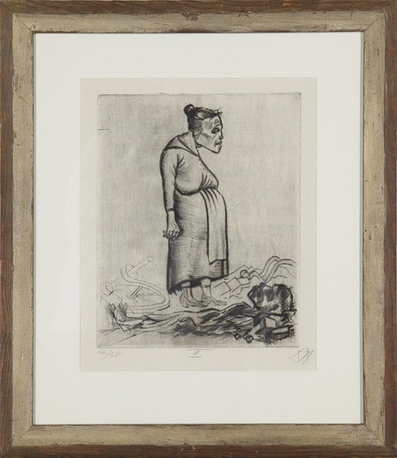 Otto Dix - Gerahmt
