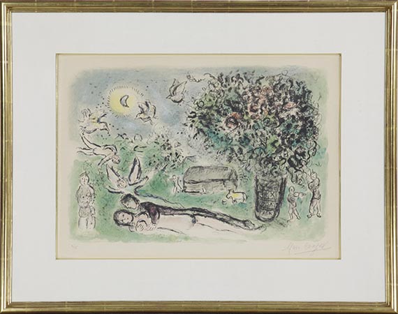Marc Chagall - Gerahmt