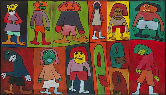 Thierry Noir - Gerahmt