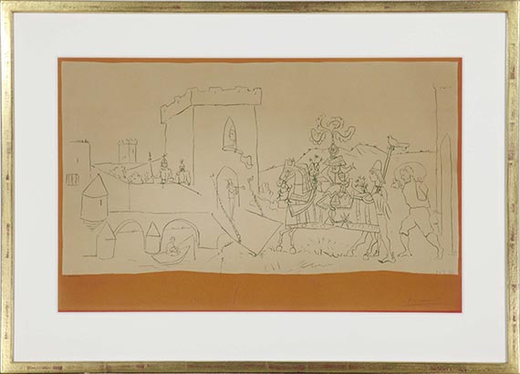Pablo Picasso - Gerahmt