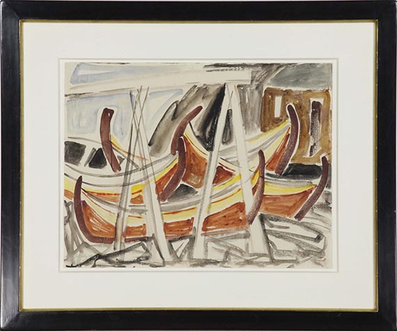 Ernst Wilhelm Nay - Gerahmt