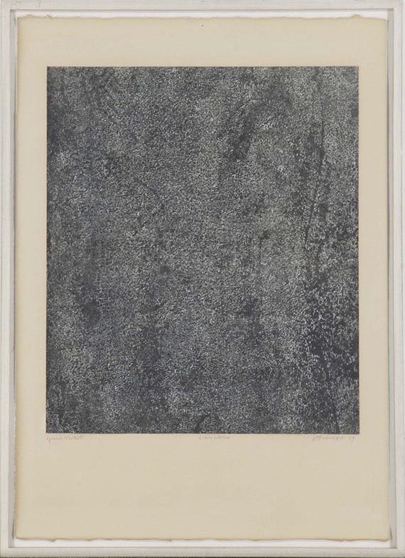 Jean Dubuffet - Gerahmt