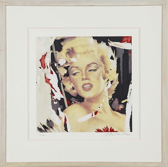 Mimmo Rotella - Gerahmt