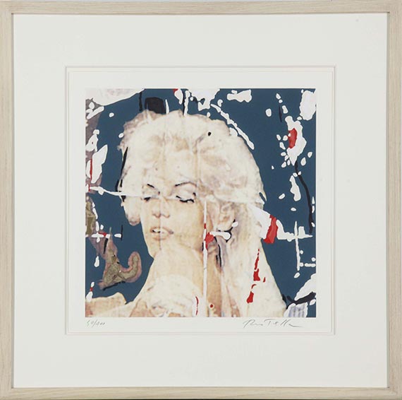 Mimmo Rotella - Gerahmt