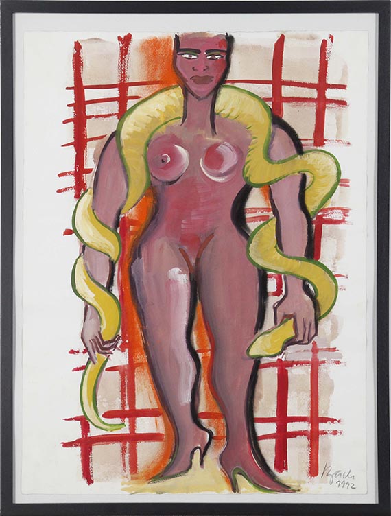 Elvira Bach - Gerahmt