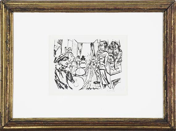 Max Beckmann - Gerahmt