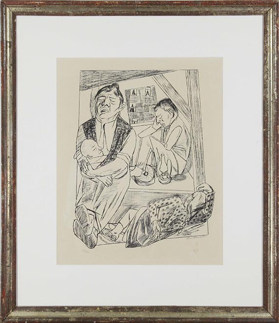 Max Beckmann - Gerahmt