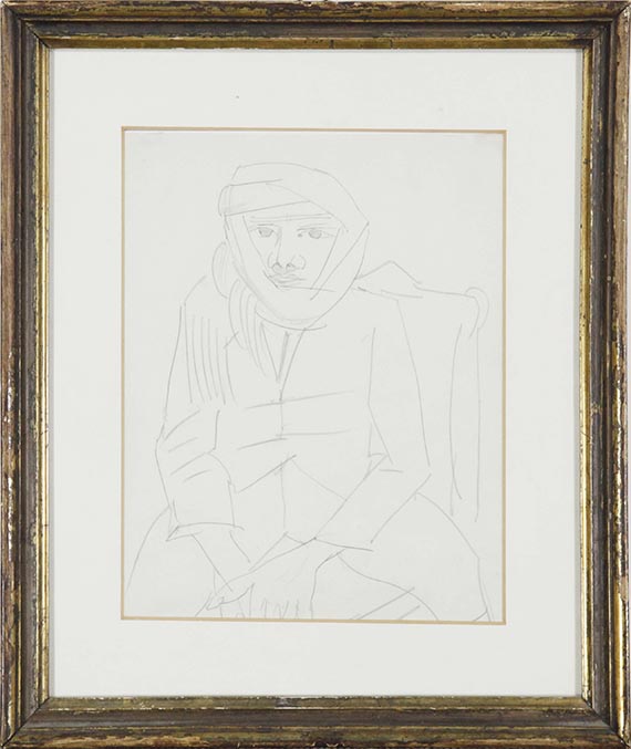 Max Beckmann - Gerahmt
