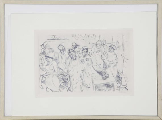 Max Beckmann - Gerahmt