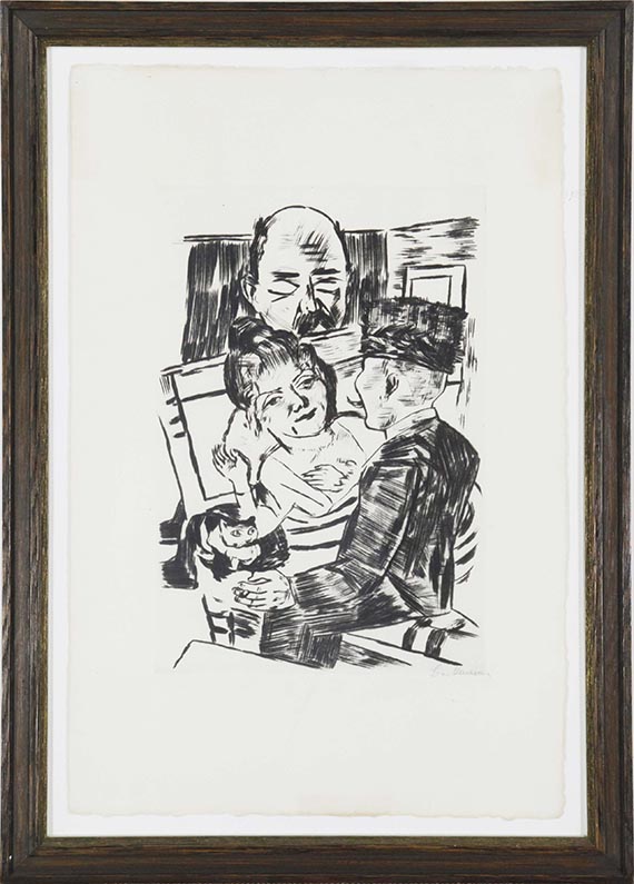 Max Beckmann - Gerahmt