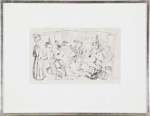 Max Beckmann - Gerahmt