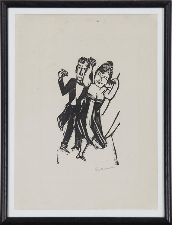 Max Beckmann - Gerahmt