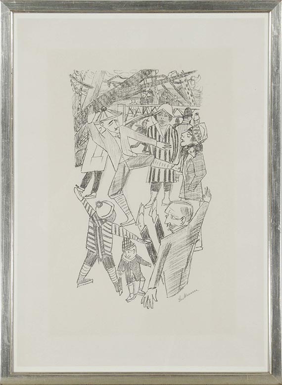 Max Beckmann - Gerahmt