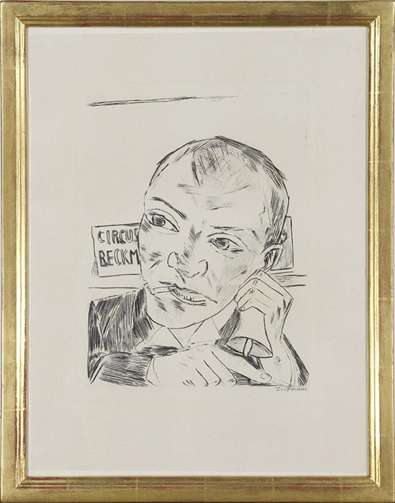 Max Beckmann - Gerahmt