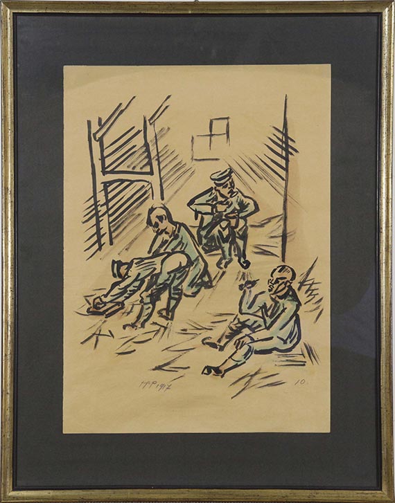 Hermann Max Pechstein - Gerahmt