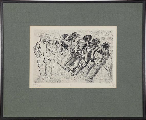 Otto Dix - Gerahmt