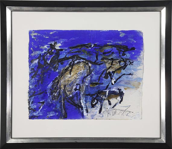 Emil Schumacher - Gerahmt