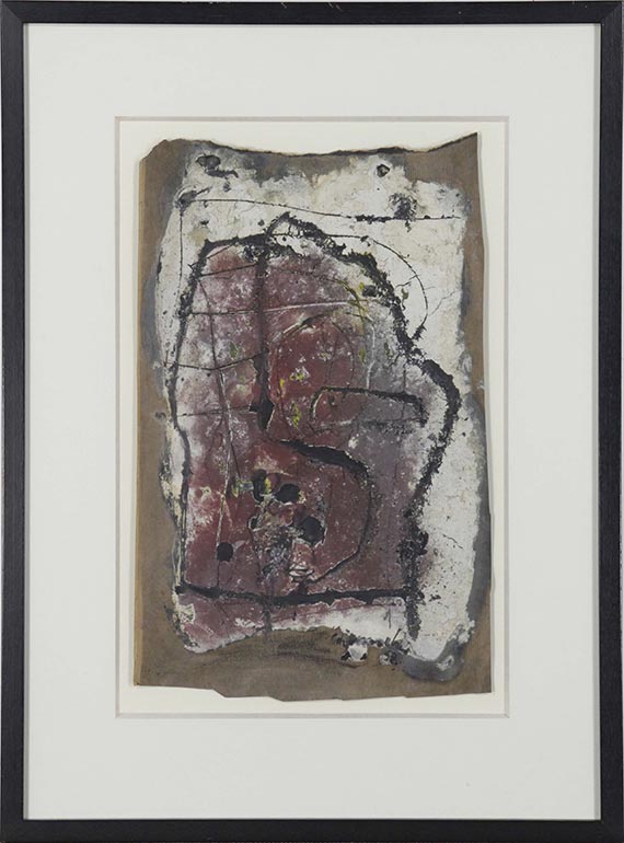 Emil Schumacher - Gerahmt