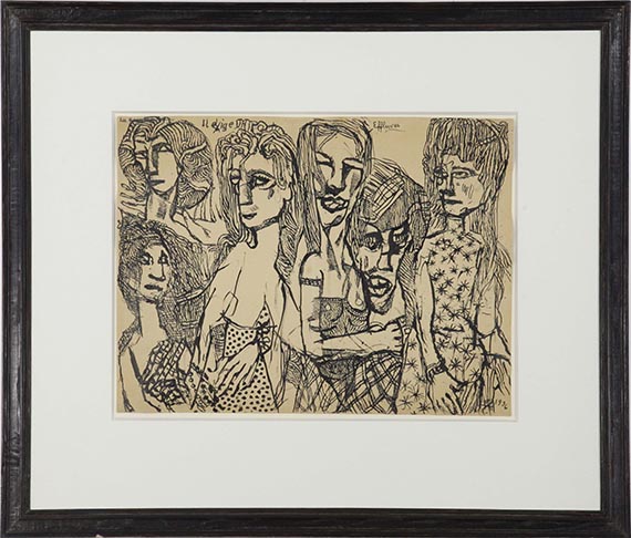 Louis Soutter - Gerahmt