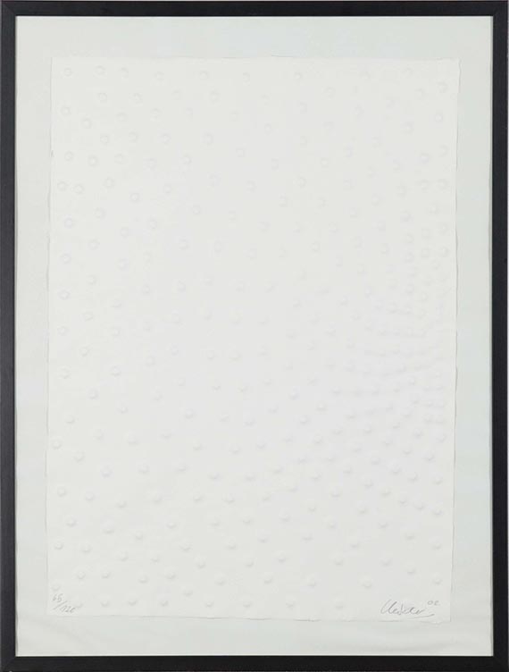 G&uuml;nther Uecker - Gerahmt