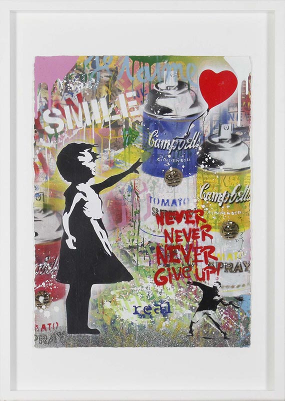Mr. Brainwash (Thierry Guetta) - Gerahmt