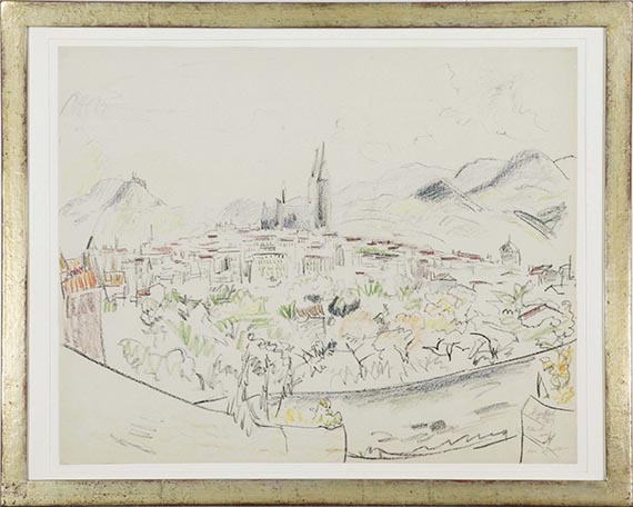 Erich Heckel - Gerahmt