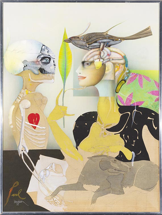Paul Wunderlich - Gerahmt