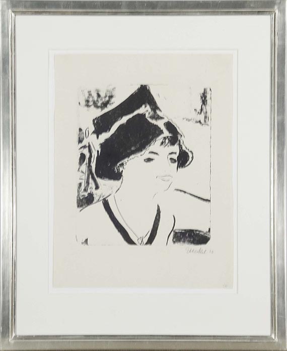 Erich Heckel - Gerahmt
