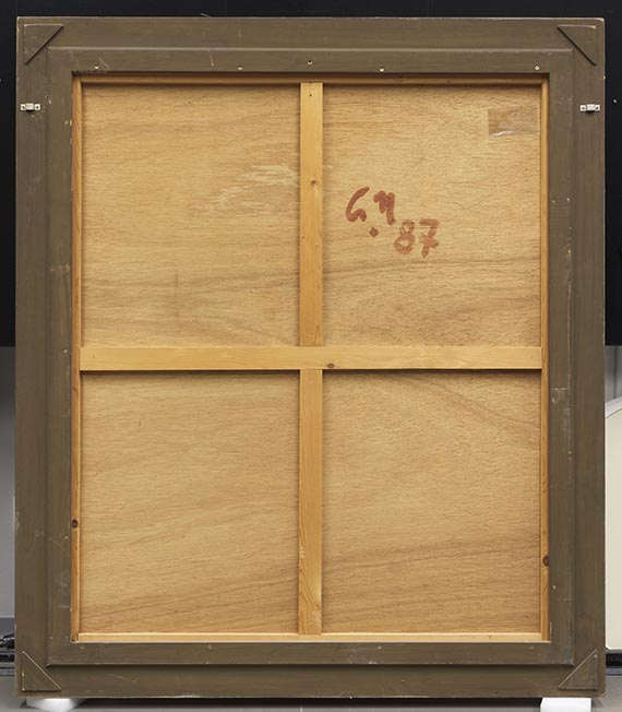 Georg Meistermann - Rueckseite