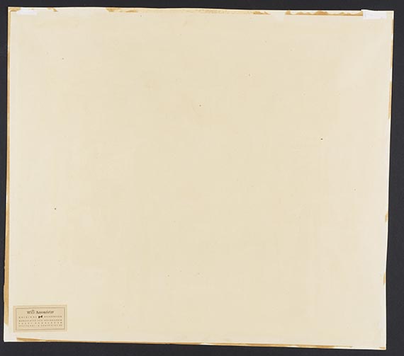 Willi Baumeister - Rueckseite