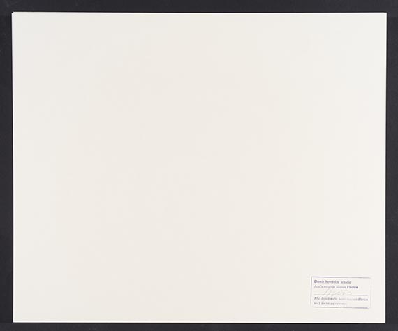 G&uuml;nter Brus - Rueckseite