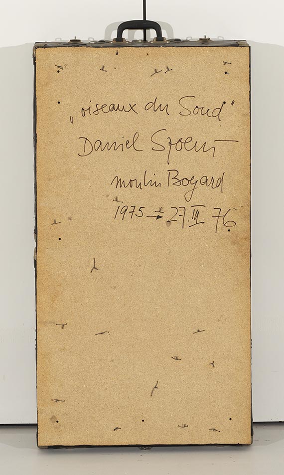 Daniel Spoerri - Rueckseite