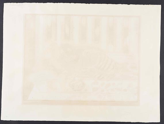 Henri Matisse - Rueckseite