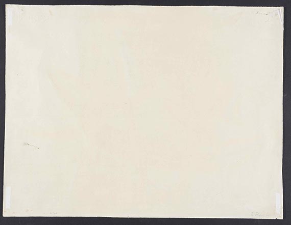 Ernst Wilhelm Nay - Rueckseite