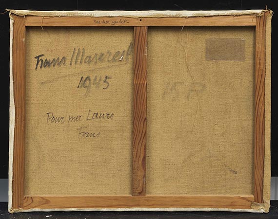 Frans Masereel - Rueckseite