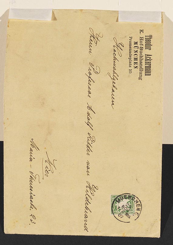 Adolf von Hildebrand - Rueckseite