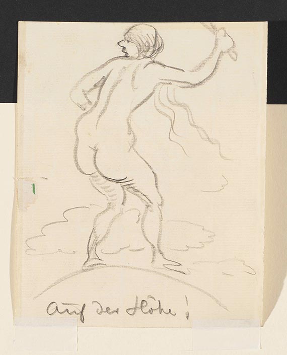 Adolf von Hildebrand - Rueckseite