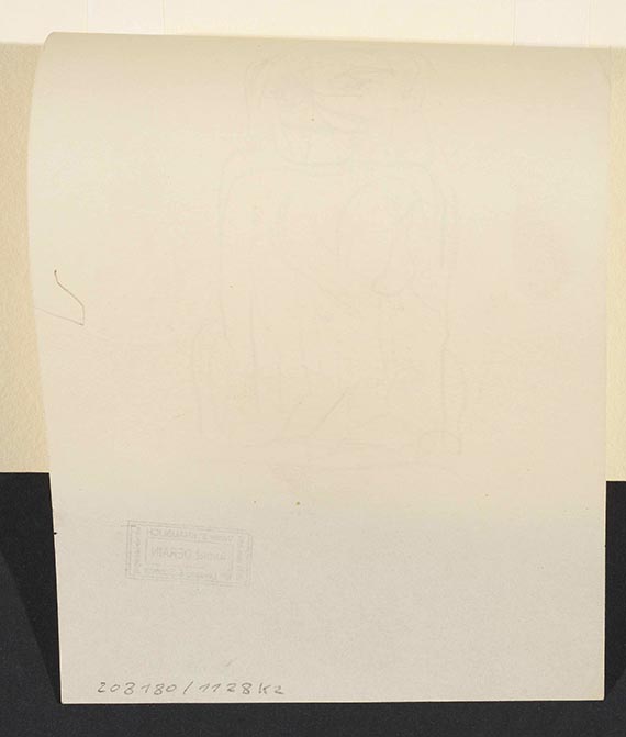 André Derain - Rueckseite