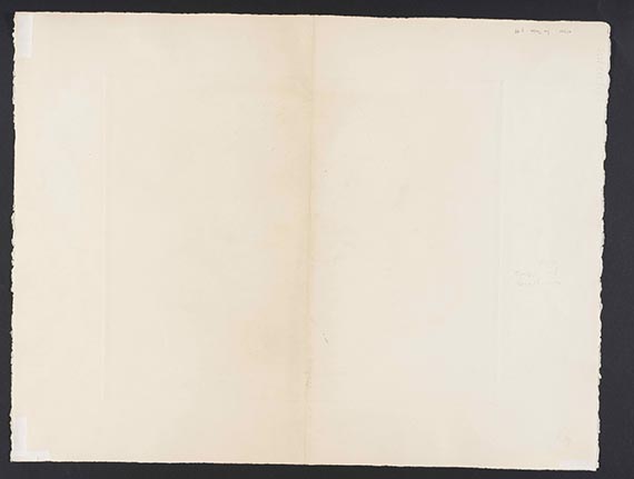 Jean Fautrier - Rueckseite