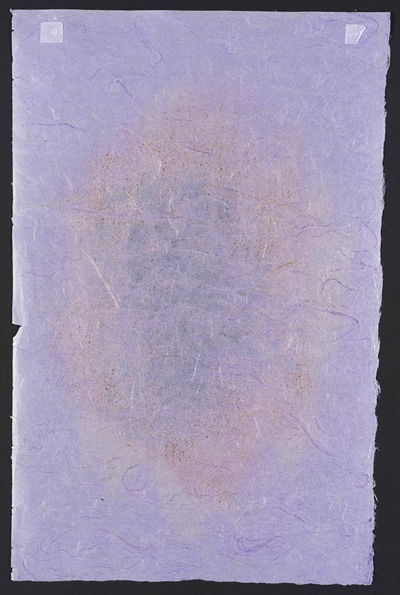 Jean Fautrier - Rueckseite