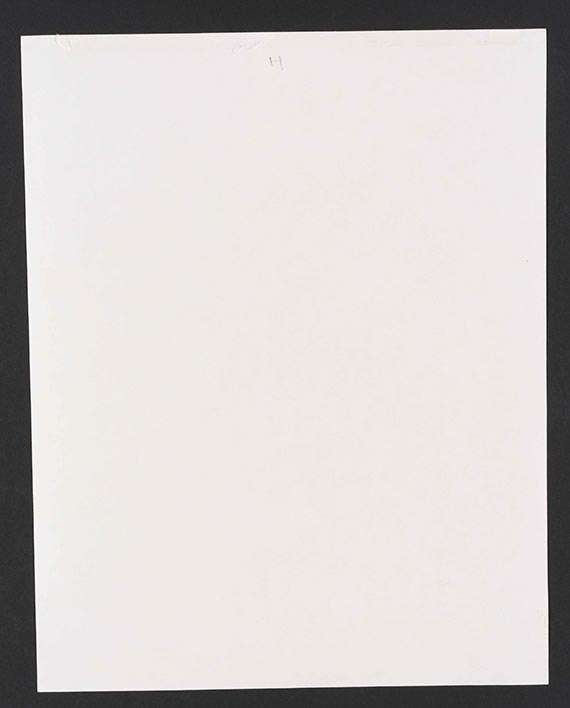 Jean Fautrier - Rueckseite