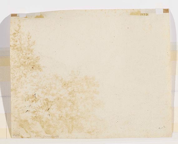 Johann Georg von Dillis - Rueckseite