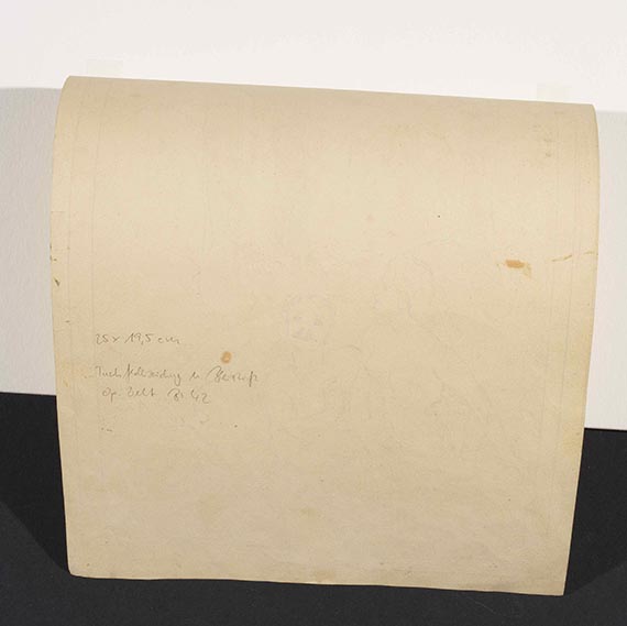 Max Klinger - Rueckseite