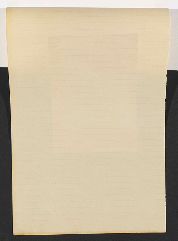 Max Klinger - Rueckseite