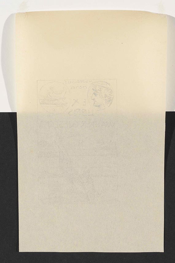 Max Klinger - Rueckseite